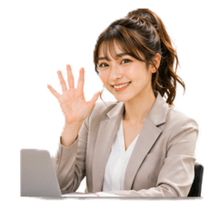 Natsuko Office Reactions (No Text)