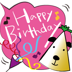 Happy Birthday! Celebratory Stickers
