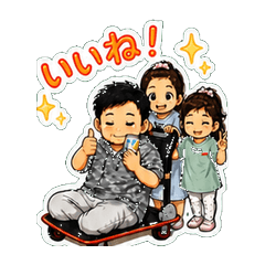 Takashi Family Stickers