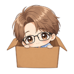 Healing Glasses Boy Daily Stickers