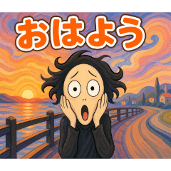 Scream! Munch-san 01_Daily Life