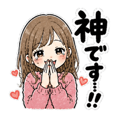 High Energy Girl's Feelings Stickers