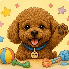 Gunma Dog Coco - Mischief Daily Stickers