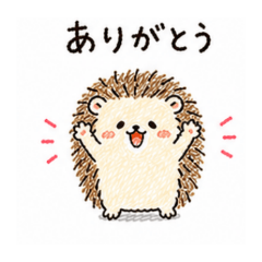 Lazy Hedgehog Stickers (Daily & Gen Z)