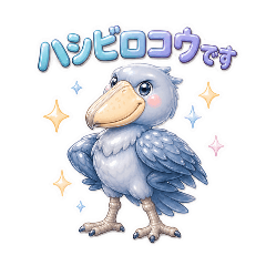 Glossy Puffy Shoebill Days