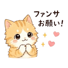 Cat Fan Life Stickers