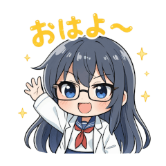 Original High SchoolGirl LINE Stickers 2