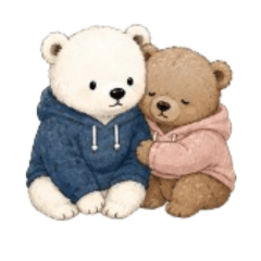 Heartwarming Teddy Bear Stickers