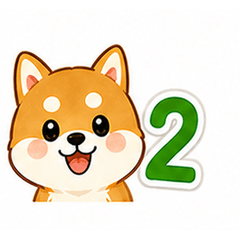 Cute Shiba Inu Stickers Vol.2 TH