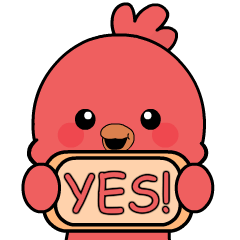 Red Bird 3 : Animated Stickers