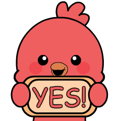 Red Bird 3 : Animated Stickers