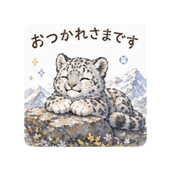 Chill Snow Leopard Life