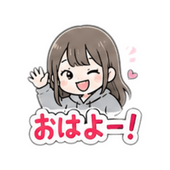 Yurukawa Girl's Daily Stickers 3