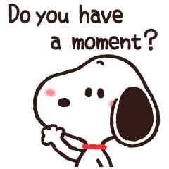 Snoopy นุ่มนิ่มน่ารัก♪ เปิดบทสนทนา