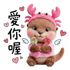カニ耳カワウソ c.