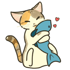 Cat sticker(calico)