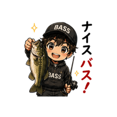 Bass Fishing! Daily Stickers