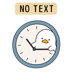 Chill Duck 家族連絡日常 無文字