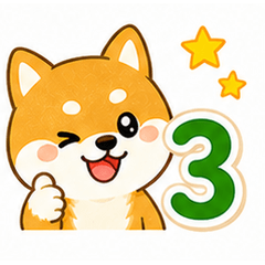 可愛柴犬貼圖 第3彈