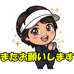 Golf Girls Chat Stickers