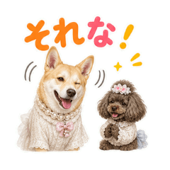 Sweet Dog Duo Daily Stickers