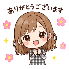 Soft & Kind Girl Expressions Stickers