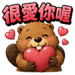 海狸☆家族和情侶實用語☆古哥哥356