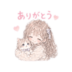 Girl&Cat 26