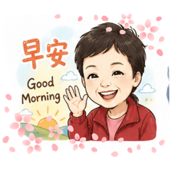 阿玉媽媽道早安
