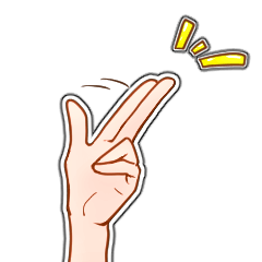 hand stickers!