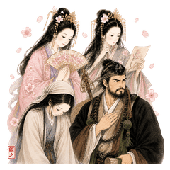 Noh Theaterv2: Classical Japanese Stamps