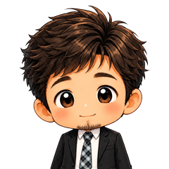 Everyday Friendly Suit Guy Stickers