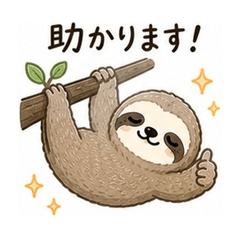 Resting Sloth 2: Soft Polite