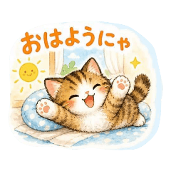 MoffuMofu Cat Stickers 10
