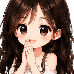 Ken's Cute Girl Stickers