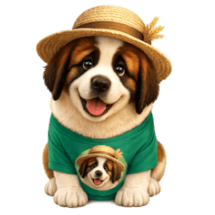 Heidi's (St. Bernard) Summer Vacation