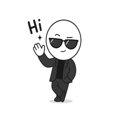 Cool Minimal Character