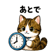 Fluffy Main-kun Stickers 2