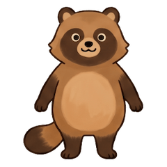 japanese tanuki stamp