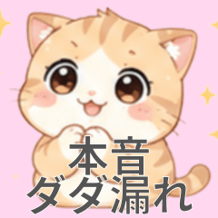 Fluffy Cat Honest Feelings