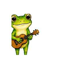 Ukulele Frog