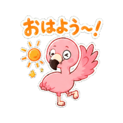 flamingo - Daily Chat Stickers