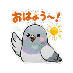 pigeon - Daily Chat Sticker2