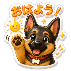 Mochimochi German Shepherd
