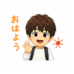 Daily Stickers Boy ver.