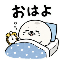 Low-Key Mochi Seal Office Replies