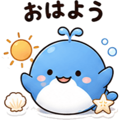 whale / Daily Chat Stickers