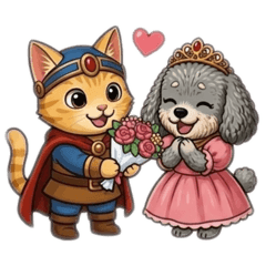 Baron the Hero and Princess Ran