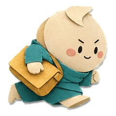 紙雕圓圓小夥伴