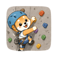 超可愛柴犬 運動貼圖2
